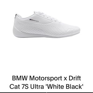 NWOT PUMA BMW Motorsport x Drift Cat 7s Ultra